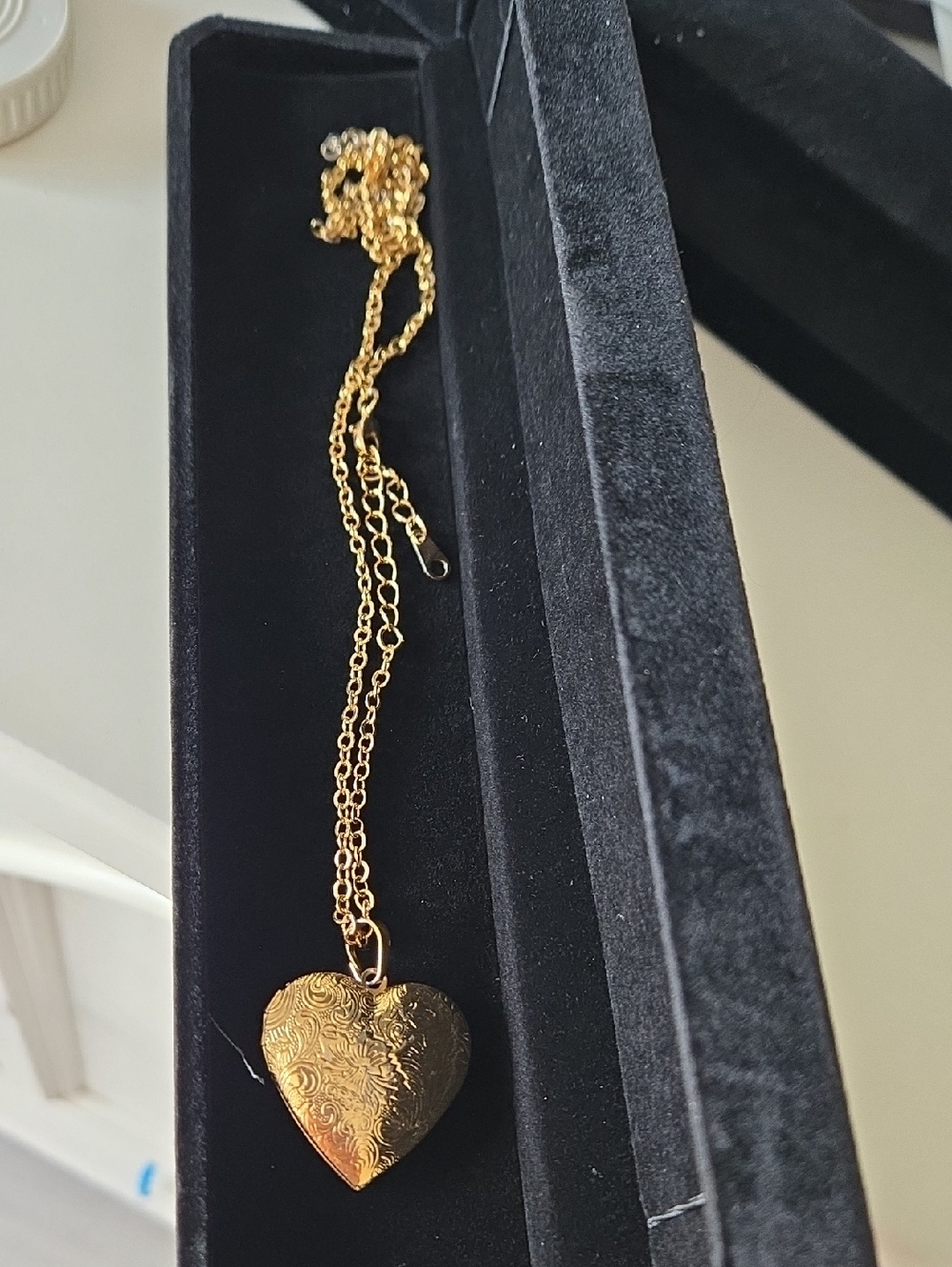 18k Gold Plated Heart Locket